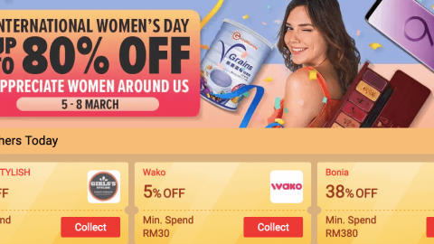 LAZADA Women Day Offers (Give Perfect Gift with 80% Off)